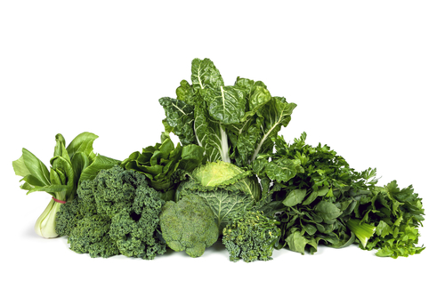 leafy greens rich in vitamin k2