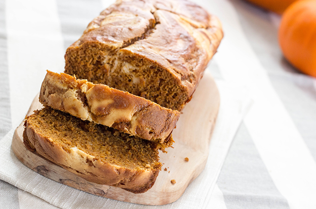 pumpkin and cream bread