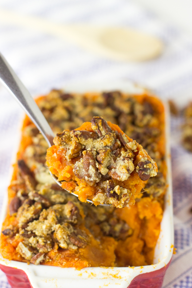 vegan sweet potato casserole