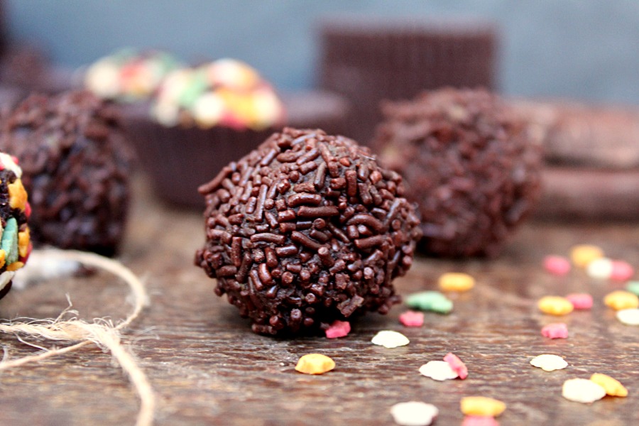 avocado chocolate truffles