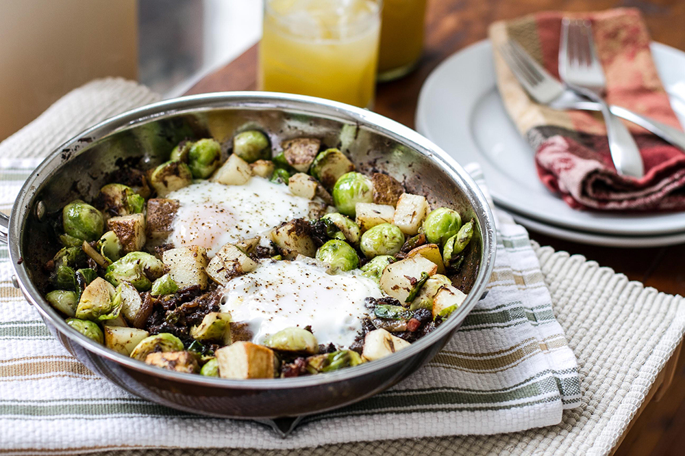 Braised Beef Breakfast Hash