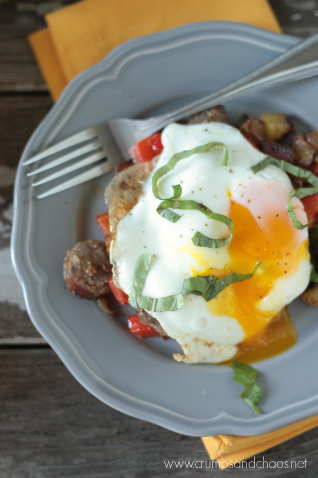 Brat Breakfast Hash