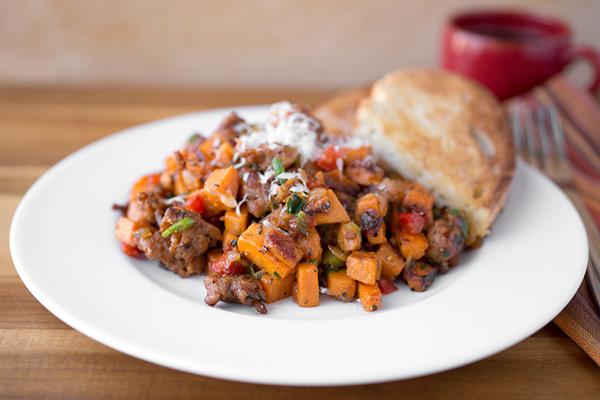 Autumn Sweet Potato Hash