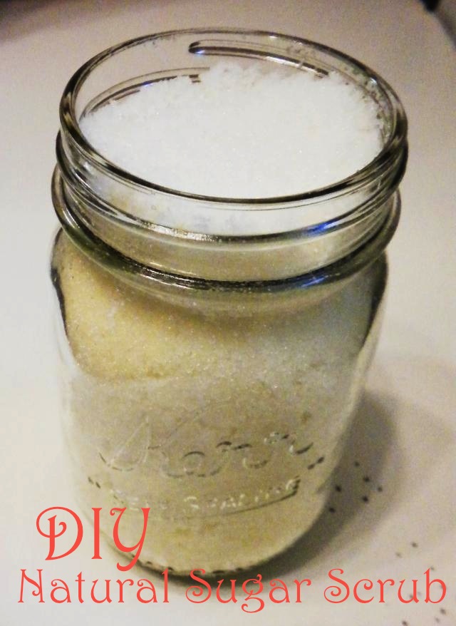 DIY Natural Sugar Scrub Recipe