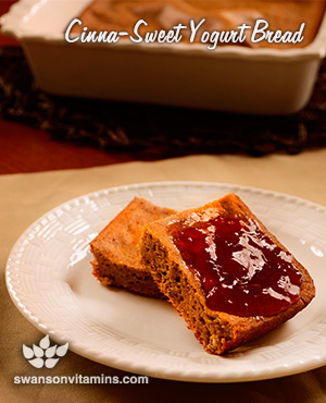 Cinna-Sweet Cinnamon Yogurt Bread