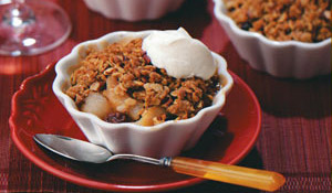 Coco-Nutty Fruit Bake