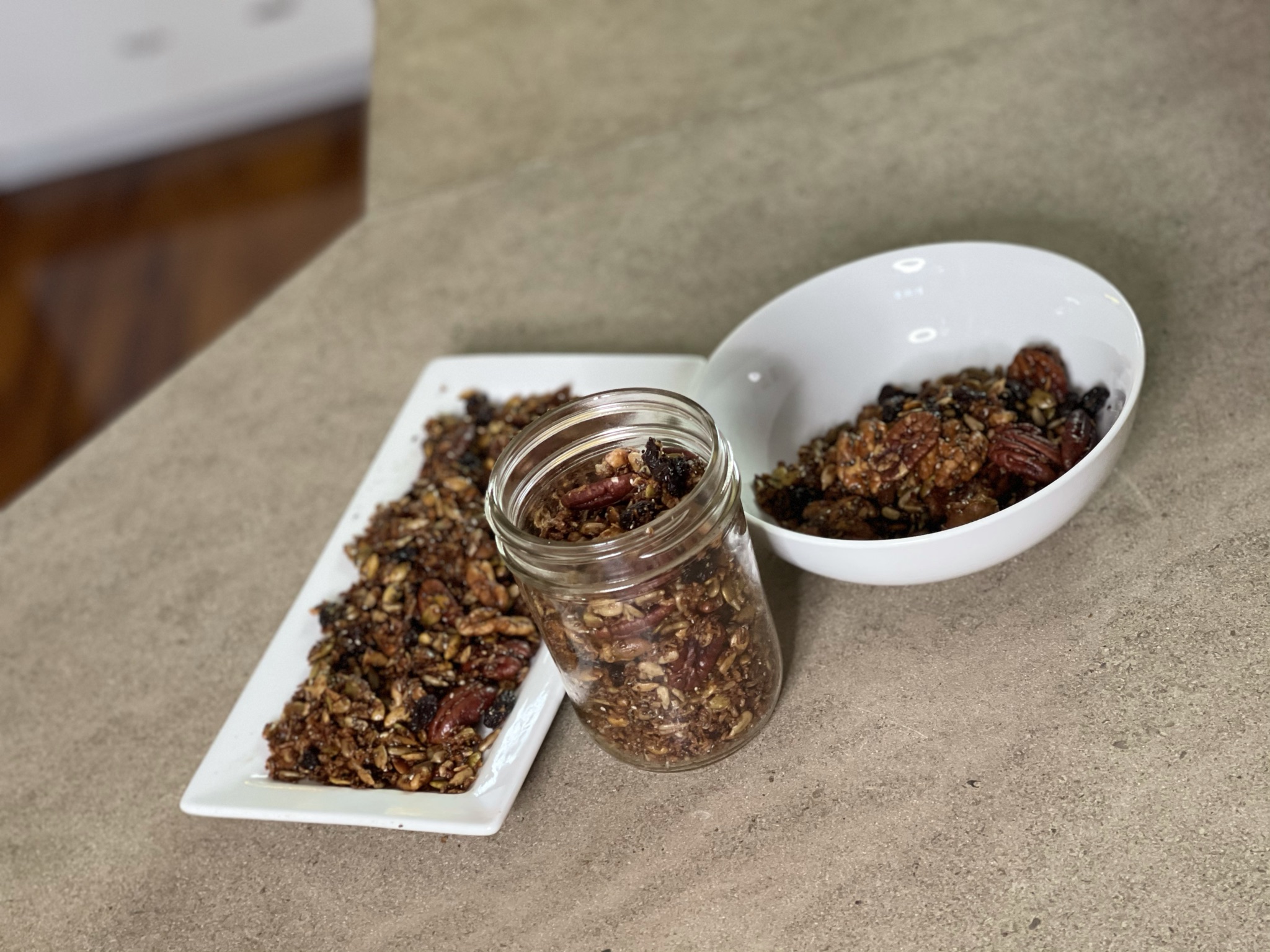 Homemade Grain–Free Granola Recipe