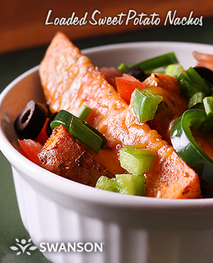 Loaded Sweet Potato Nachos